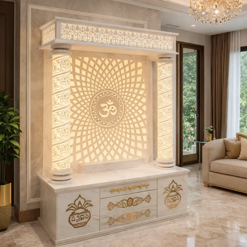 Acrylic Solid Surface Sheet Temple For Home